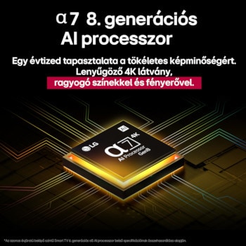 Alpha 7 8. generációs AI Processor összefoglalva